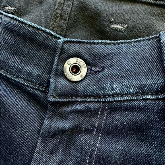 G-STAR Revend Super Slim New Dark Aged Mauro Blue Men’s Jeans - Picture 9 of 10